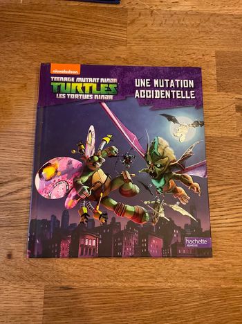 Livre Mes tortues Ninja Une mutation accidentelle