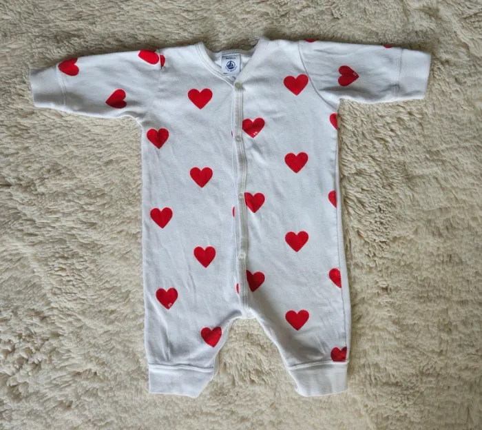 Pyjama PB coeurs 3m