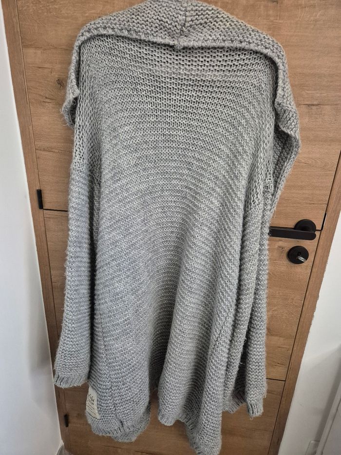 Gilet oversize gris cocooning Mino Du Sud taille unique - photo numéro 6