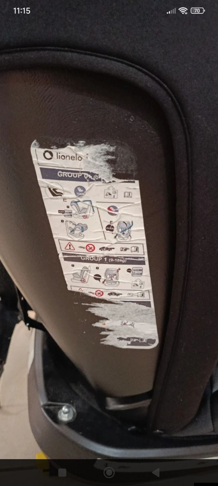 Siege auto lionelo bastiann 360 - photo numéro 8