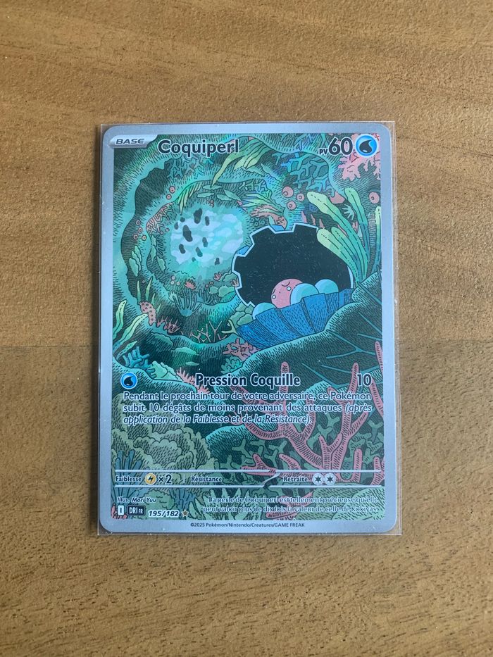 Carte Pokemon Coquiperl AR Rivalités Destinées
