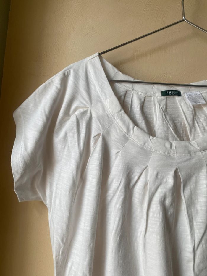 T-shirt blanc La Redoute 36 - photo numéro 3