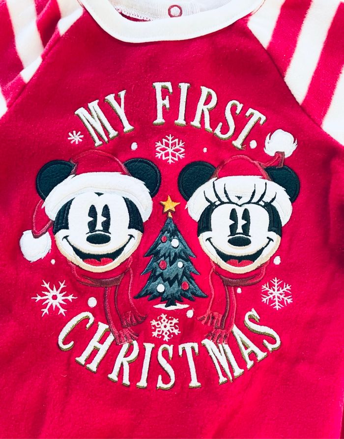 Pyjama de noël Disney Mickey Minnie - photo numéro 2