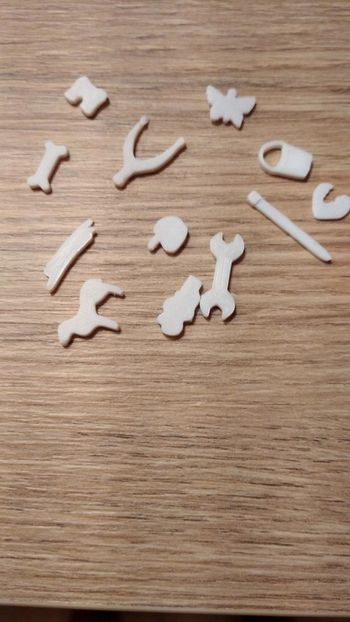 1 lot de 12 pièces jeu docteur Maboul, version 1