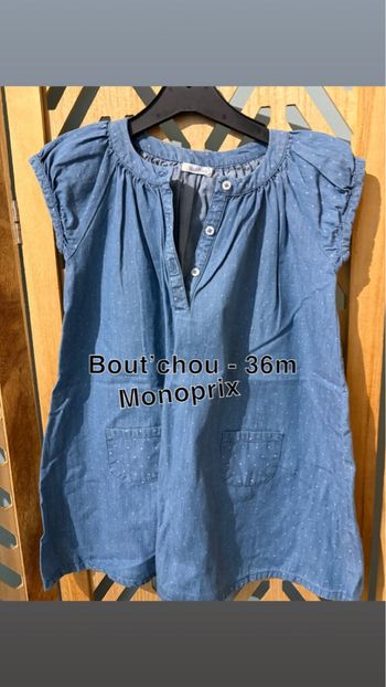 Robe jeans fille Monoprix 3a