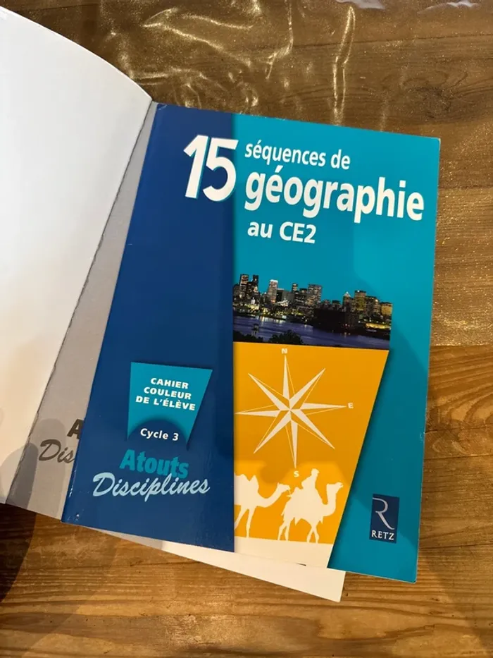 Lot de deux livres 12 et 15 séquences de géographie au CE2 - photo numéro 4