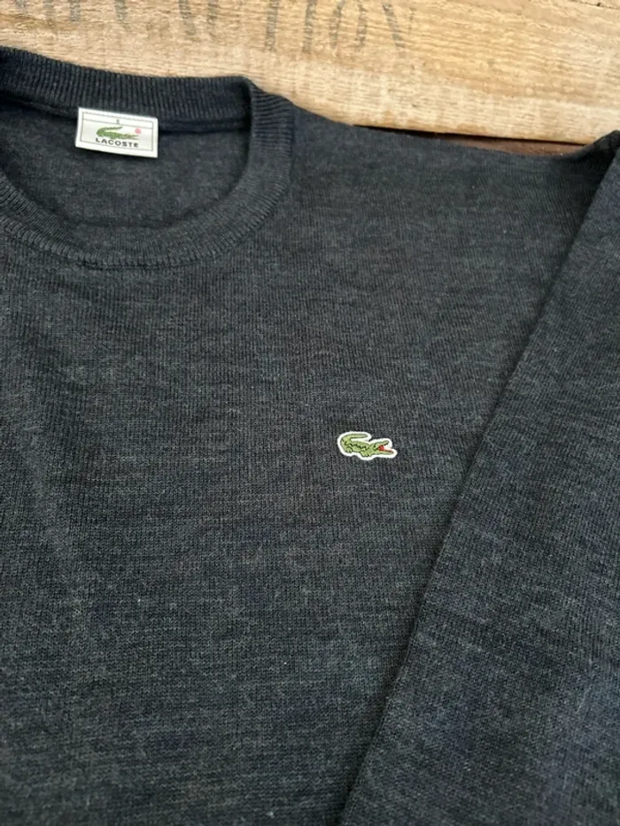 Lacoste pull laine - photo numéro 4