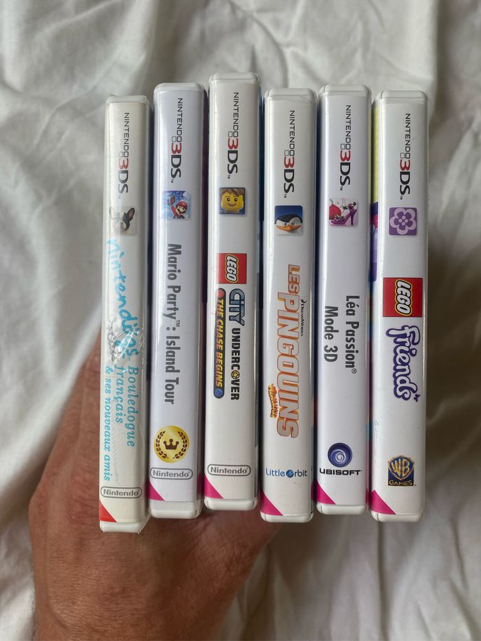 Lot de 6 jeux Nintendo 3ds 2ds - photo numéro 4