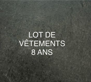 Lot vêtements