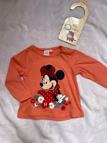 Joli Tee Shirt Disney Baby 6 mois Minnie