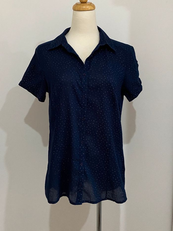 Chemise bleue Casual by Gémo