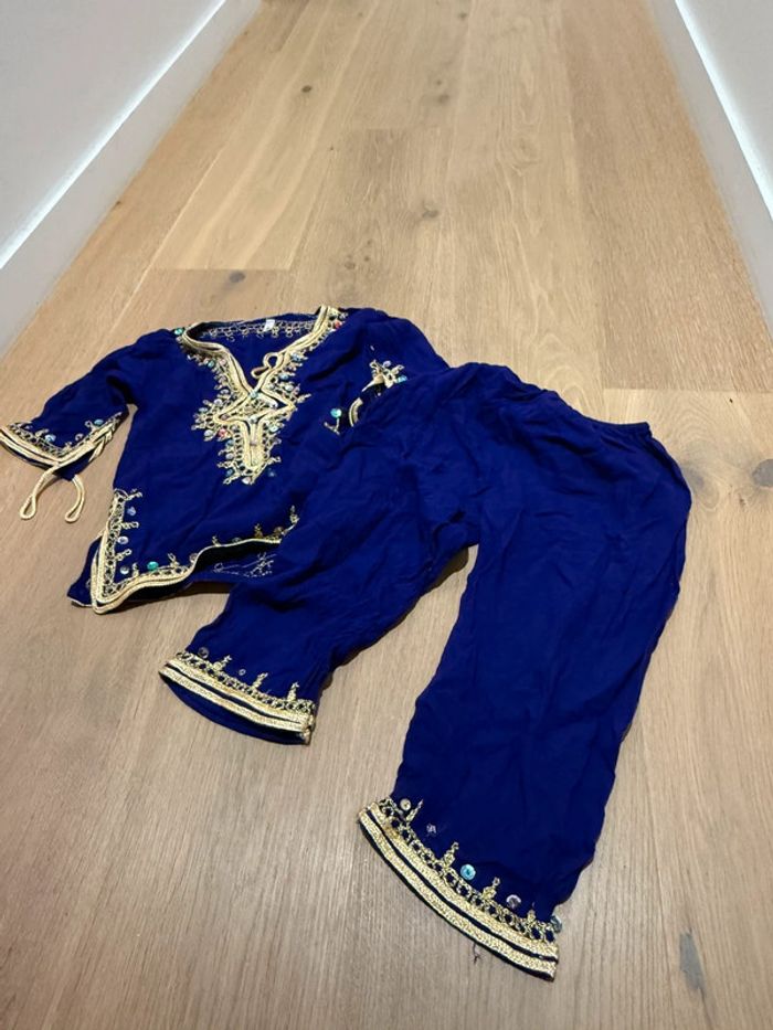 Ensemble marocain 2 ans violet