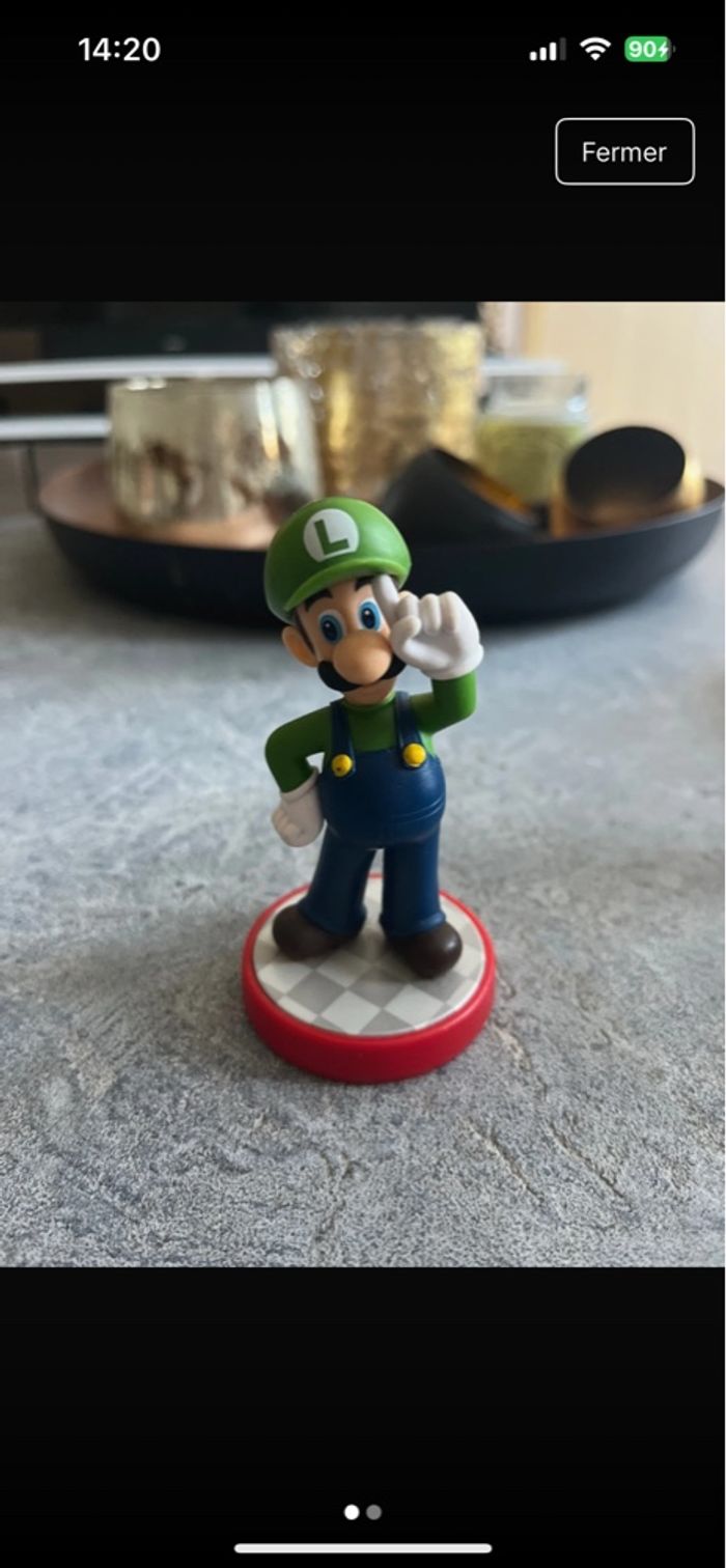 Figurine Amiibo Luigi