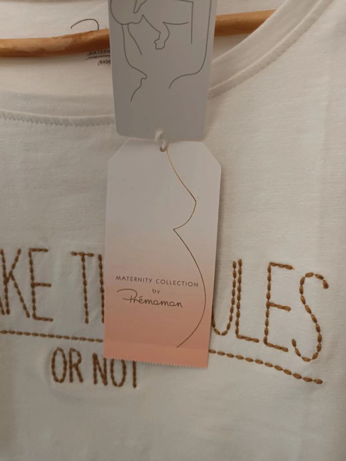 Haut d'allaitement Premaman taille XS neuf avec étiquette 🏷 - photo numéro 4