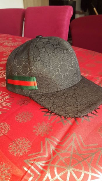 Casquette style Gucci GG – Noir – Très bon état