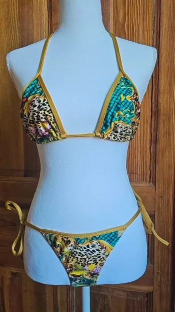 Maillot string tanga XS vintage