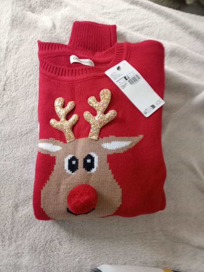 Pull de Noël taille M - photo numéro 7