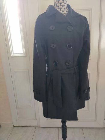 Trench noir 38