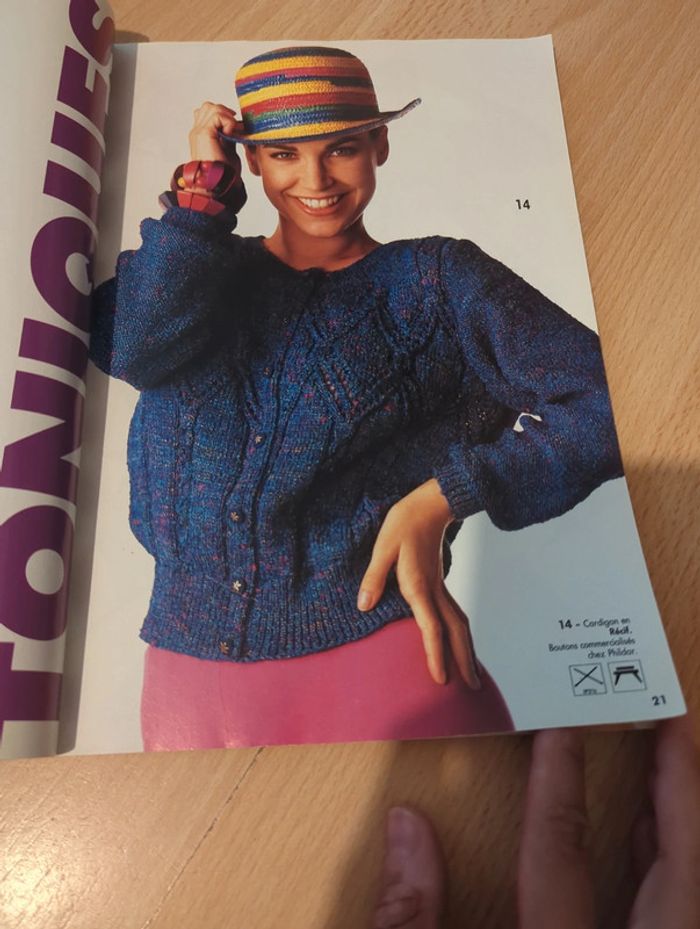 Magazine Phildar Mailles tricot et crochet n°213 - photo numéro 8