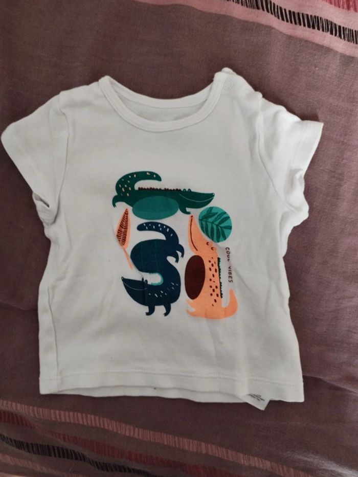 T shirt manche courtes 12 mois