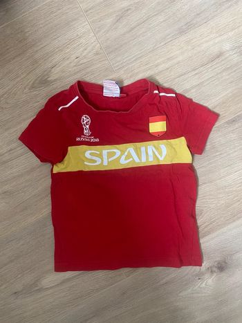 T shirt foot Spain