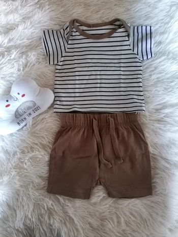 Ensemble short et Tee-shirt