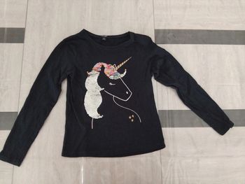 Haut manches longues licorne