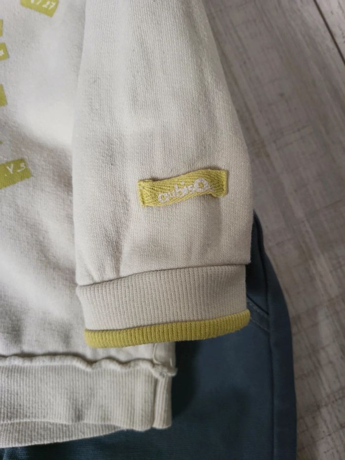 Ensemble bébé garçon 12 mois aubisou très bon état - photo numéro 5