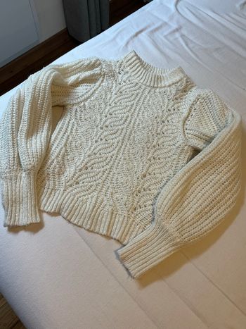 Pull blanc hiver 