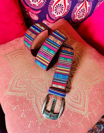 🌈Ceinture multicolore ethnique bohème hippie ethnic boho multicolor belt🌈