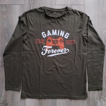 Tee-shirt manches longues kaki