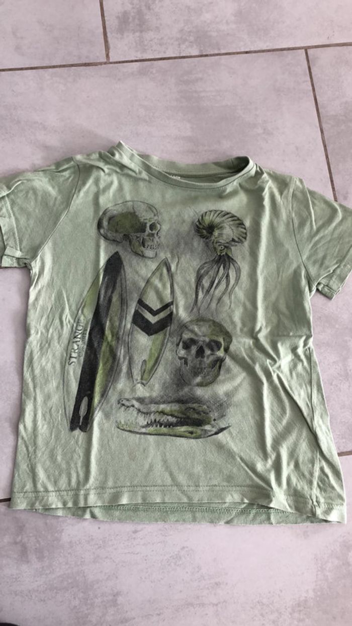 Teeshirt tribal surf 10 ans kiabi