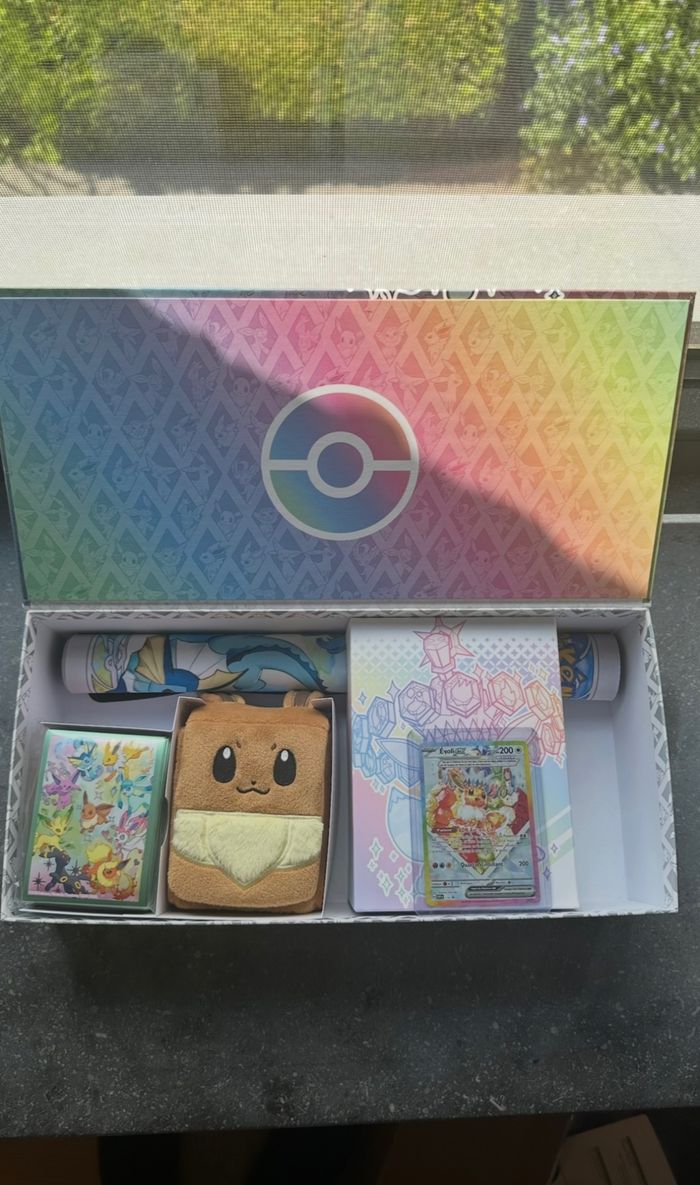 Pokémon coffret upc ouvert + carte promo