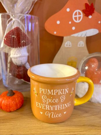 Brûleur tasse d’automne