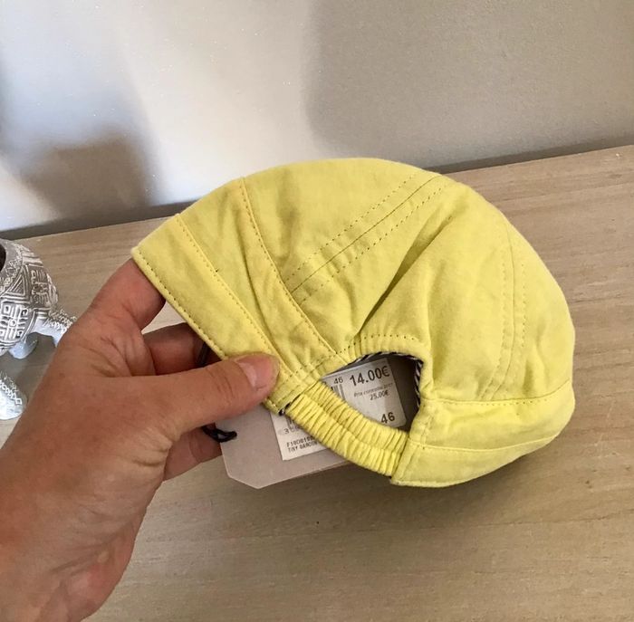 Casquette de taille 46 soit 6-12 mois marque Jean Bourget - photo numéro 3