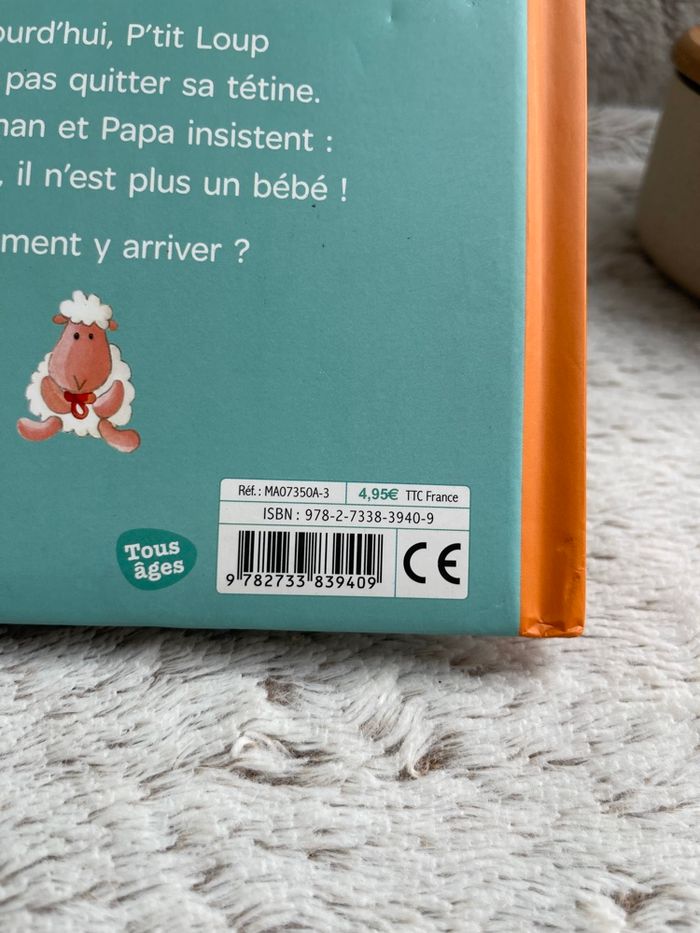 Livre - P’tit loup veux sa tétine - photo numéro 4