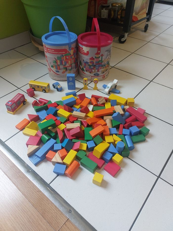 Lot de blocs de construction