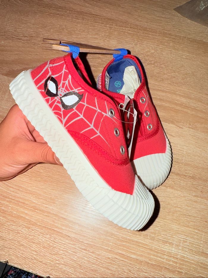 Spiderman basket en toile