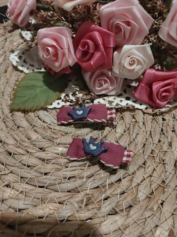 🎀Paire de pince à cheveux croco🎀