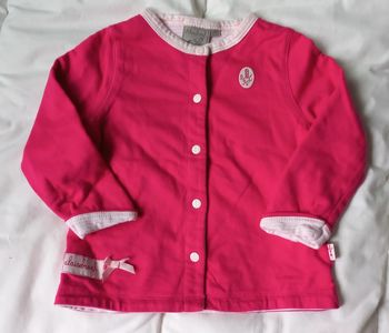 Gilet rose framboise