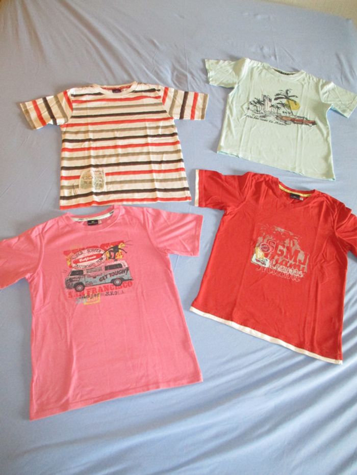 lot de 4 tee shirts garçons sergent major en 10 ans