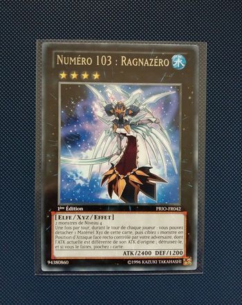 Yu-Gi-Oh ! Numéro 103 : Ragnazéro PRIO-FR042 RARE