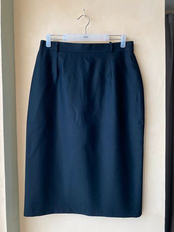 Jupe crayon noir vintage 42
