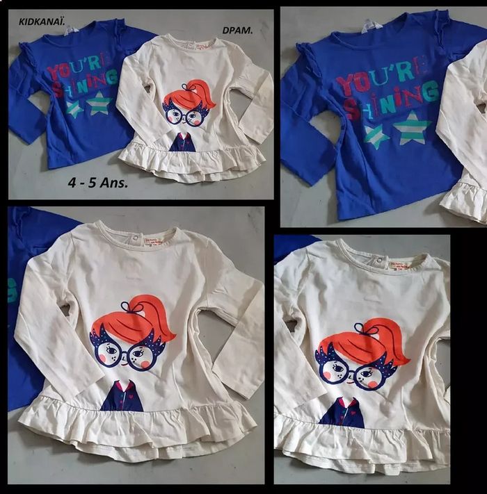 LOT vêtements filles taille 4 - 5 ans - photo numéro 5
