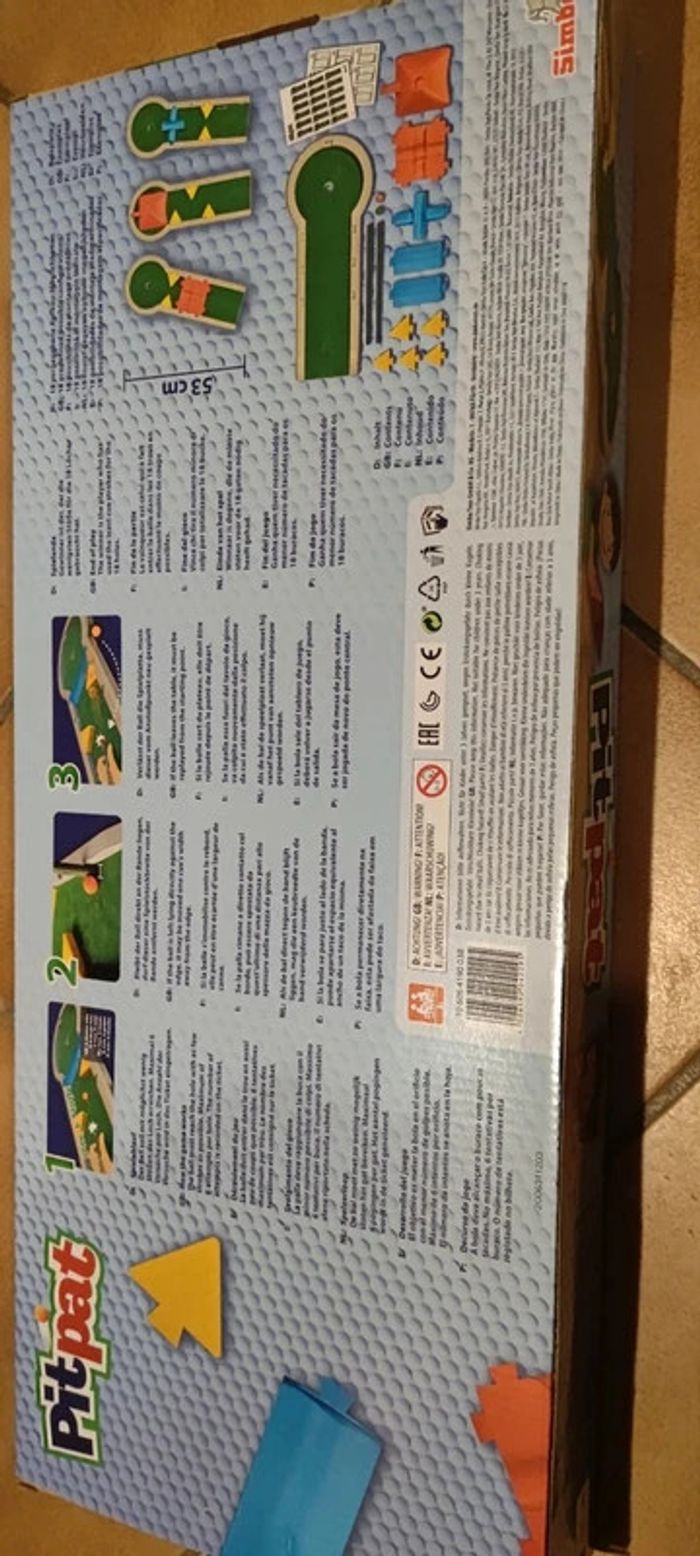 Mini golf billard Pitpat neuf 5 ans - photo numéro 2