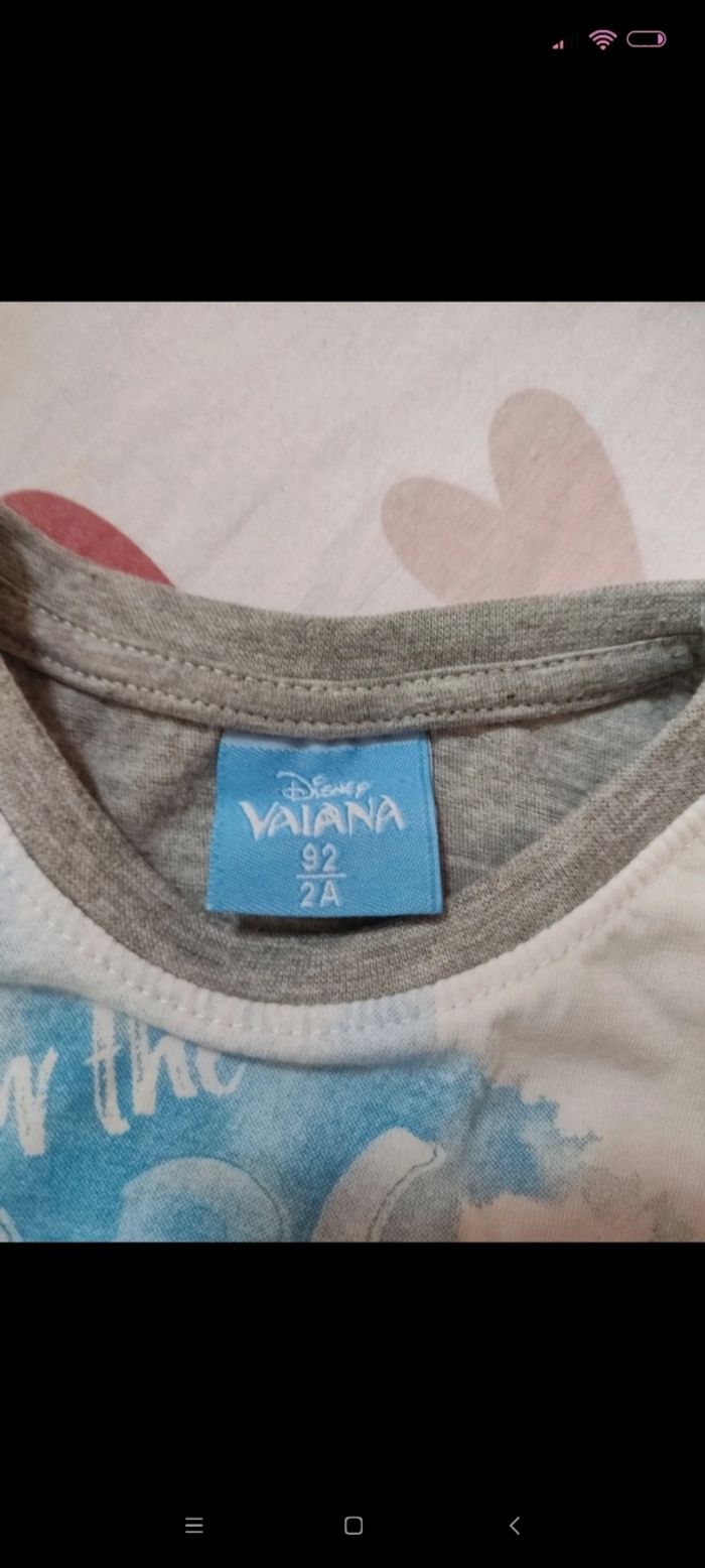 Ensemble short + tee-shirt Vaiana - 2 ans - Très bon état - Disney - photo numéro 5