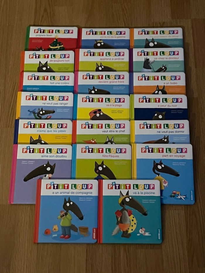 20 livres p’tit loup Auzou