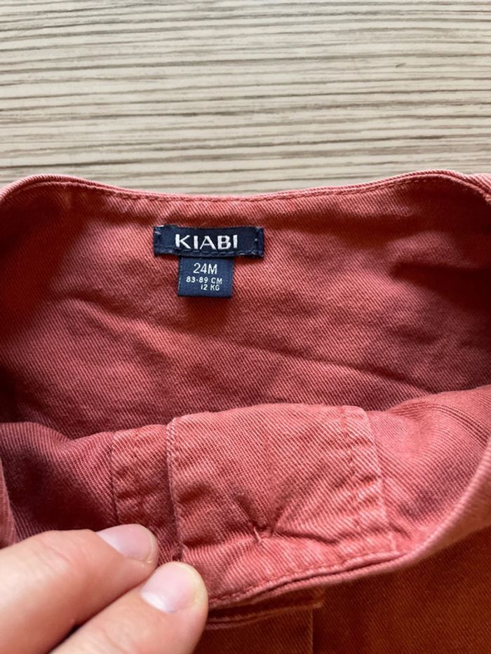 Robe Kiabi 24 mois terracotta - photo numéro 2