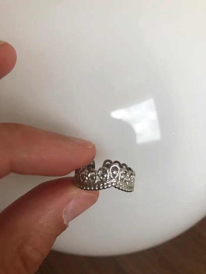 Bague argent ajustable - photo numéro 3