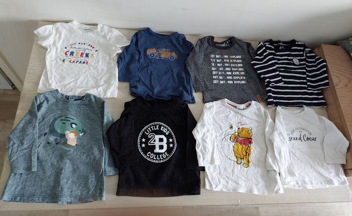Lot  de 57 vêtements garçon 6mois - photo numéro 6